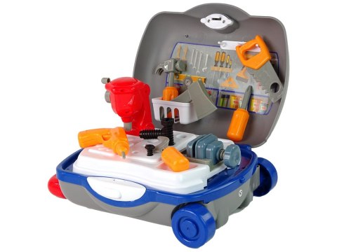 Walizka Majsterkowicza Mechanika Chłopiec Narzędzia LEAN Toys Walizka Majsterkowicza Mechanika Chłopiec Narzędzia LEAN Toys