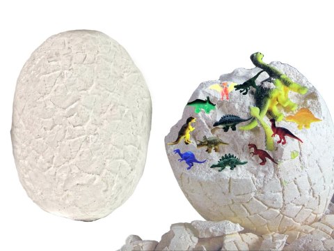 Zestaw Archeologiczny Wykopaliska Ogromne Jajo 12 Figurek Dinozaur LEAN Toys Zestaw Archeologiczny Wykopaliska Ogromne Jajo 12 Figurek Dinozaur LEAN Toys