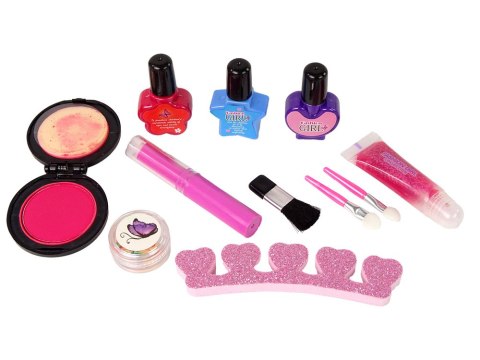 Zestaw Do Makijażu Fioletowy Motyl Cienie Do Powiek LEAN Toys Zestaw Do Makijażu Fioletowy Motyl Cienie Do Powiek LEAN Toys