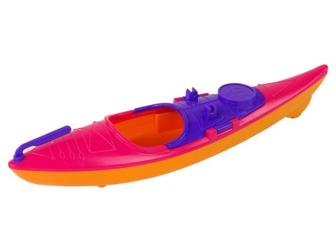 Zestaw Lalka Akcesoria Kajak Różowy LEAN Toys Zestaw Lalka Akcesoria Kajak Różowy LEAN Toys