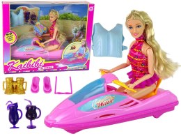 Zestaw Lalka Motorówka LEAN Toys