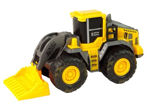 Zestaw Pojazdów Budowlanych 3 Modele Żółte LEAN Toys Zestaw Pojazdów Budowlanych 3 Modele Żółte LEAN Toys