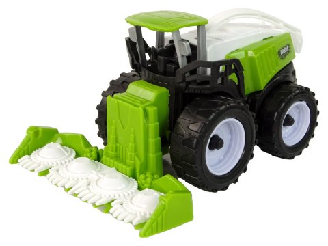 Zestaw Pojazdów Farmerskich Zielone Traktory 4 Ele LEAN Toys Zestaw Pojazdów Farmerskich Zielone Traktory 4 Ele LEAN Toys