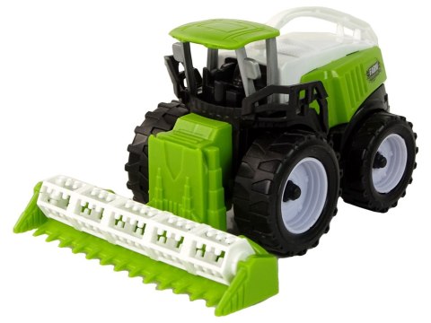 Zestaw Pojazdów Farmerskich Zielone Traktory 4 Ele LEAN Toys Zestaw Pojazdów Farmerskich Zielone Traktory 4 Ele LEAN Toys