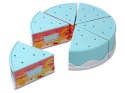 Zestaw Słodkości Tort Ciastka Na Rzepy Dekoracje DIY LEAN Toys