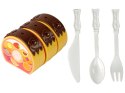 Zestaw Słodkości Tort Ciastka Na Rzepy Dekoracje DIY LEAN Toys