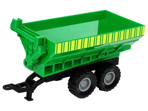 Zestaw Traktor z Maszynami Przyczepa Cysterna Dźwięki LED LEAN Toys Zestaw Traktor z Maszynami Przyczepa Cysterna Dźwięki LED LEAN Toys