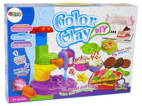 Zestaw do Ciastoliny Słodkości Ciastka Lody Na Patyku LEAN Toys Zestaw do Ciastoliny Słodkości Ciastka Lody Na Patyku LEAN Toys
