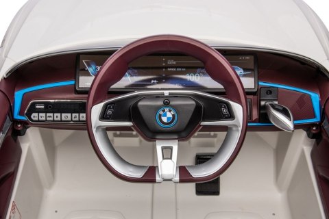 Auto Na Akumulator BMW I4 4x4 Białe LEAN CARS Auto Na Akumulator BMW I4 4x4 Białe LEAN CARS
