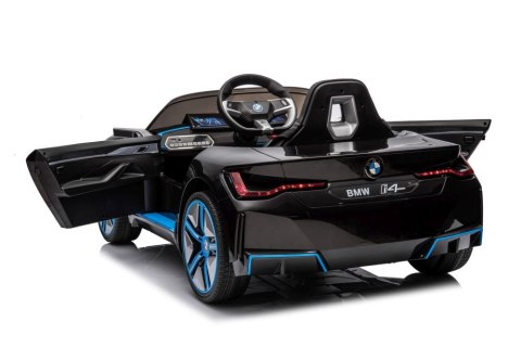 Auto Na Akumulator BMW I4 4x4 Czarne LEAN CARS Auto Na Akumulator BMW I4 4x4 Czarne LEAN CARS