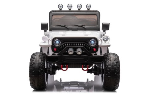 Auto Na Akumulator JH-102 Białe 4x4 LEAN CARS Auto Na Akumulator JH-102 Białe 4x4 LEAN CARS
