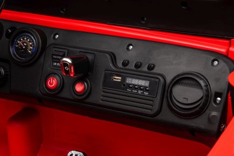 Auto Na Akumulator JH-102 Czerwone 4x4 LEAN CARS Auto Na Akumulator JH-102 Czerwone 4x4 LEAN CARS