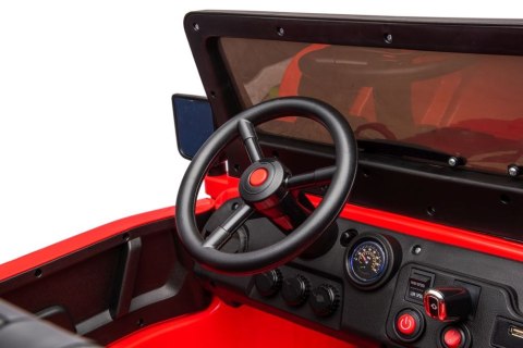 Auto Na Akumulator JH-102 Czerwone 4x4 LEAN CARS Auto Na Akumulator JH-102 Czerwone 4x4 LEAN CARS