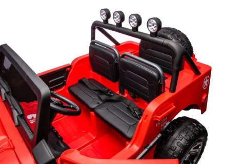 Auto Na Akumulator JH-102 Czerwone 4x4 LEAN CARS Auto Na Akumulator JH-102 Czerwone 4x4 LEAN CARS