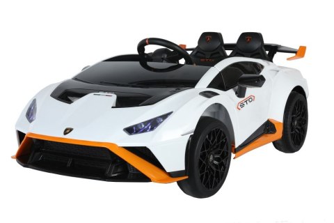 Auto Na Akumulator Lamborghini STO DRIFT Białe LEAN CARS Auto Na Akumulator Lamborghini STO DRIFT Białe LEAN CARS