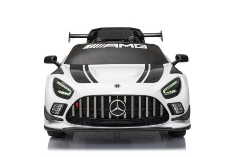 Auto Na Akumulator Mercedes AMG GT3 Biały LEAN CARS Auto Na Akumulator Mercedes AMG GT3 Biały LEAN CARS