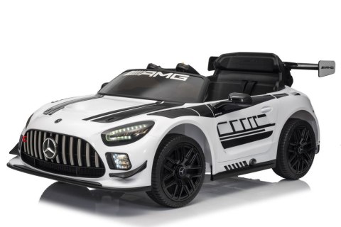 Auto Na Akumulator Mercedes AMG GT3 Biały LEAN CARS Auto Na Akumulator Mercedes AMG GT3 Biały LEAN CARS