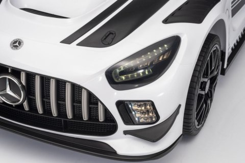 Auto Na Akumulator Mercedes AMG GT3 Biały LEAN CARS Auto Na Akumulator Mercedes AMG GT3 Biały LEAN CARS