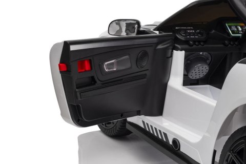 Auto Na Akumulator Mercedes AMG GT3 Biały LEAN CARS Auto Na Akumulator Mercedes AMG GT3 Biały LEAN CARS