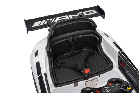Auto Na Akumulator Mercedes AMG GT3 Biały LEAN CARS Auto Na Akumulator Mercedes AMG GT3 Biały LEAN CARS