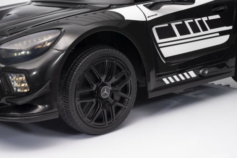 Auto Na Akumulator Mercedes AMG GT3 Czarny LEAN CARS Auto Na Akumulator Mercedes AMG GT3 Czarny LEAN CARS