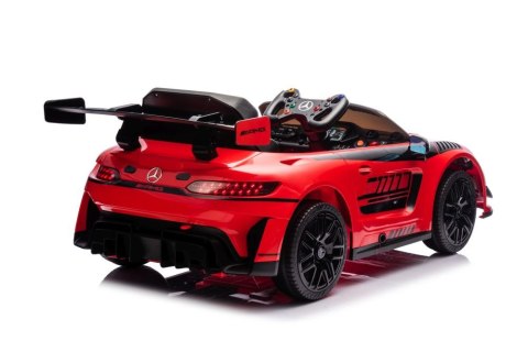 Auto Na Akumulator Mercedes AMG GT3 Czerwony LEAN CARS Auto Na Akumulator Mercedes AMG GT3 Czerwony LEAN CARS