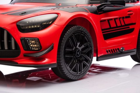 Auto Na Akumulator Mercedes AMG GT3 Czerwony LEAN CARS Auto Na Akumulator Mercedes AMG GT3 Czerwony LEAN CARS
