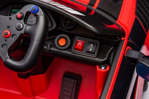 Auto Na Akumulator Mercedes AMG GT3 Czerwony LEAN CARS Auto Na Akumulator Mercedes AMG GT3 Czerwony LEAN CARS