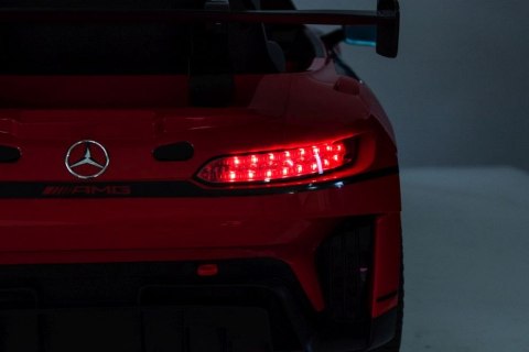 Auto Na Akumulator Mercedes AMG GT3 Czerwony LEAN CARS Auto Na Akumulator Mercedes AMG GT3 Czerwony LEAN CARS