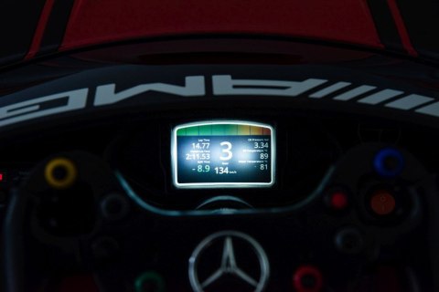 Auto Na Akumulator Mercedes AMG GT3 Czerwony LEAN CARS Auto Na Akumulator Mercedes AMG GT3 Czerwony LEAN CARS
