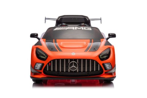 Auto Na Akumulator Mercedes AMG GT3 Pomarańczowy LEAN CARS Auto Na Akumulator Mercedes AMG GT3 Pomarańczowy LEAN CARS