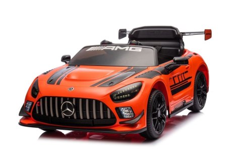 Auto Na Akumulator Mercedes AMG GT3 Pomarańczowy LEAN CARS Auto Na Akumulator Mercedes AMG GT3 Pomarańczowy LEAN CARS