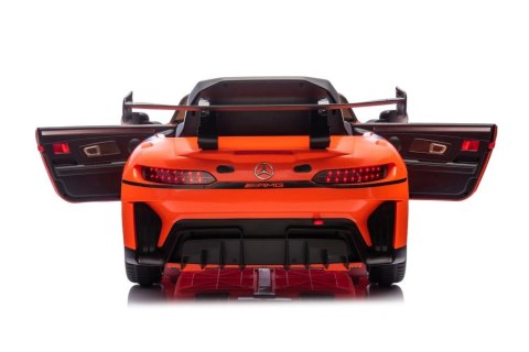 Auto Na Akumulator Mercedes AMG GT3 Pomarańczowy LEAN CARS Auto Na Akumulator Mercedes AMG GT3 Pomarańczowy LEAN CARS