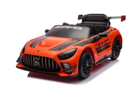 Auto Na Akumulator Mercedes AMG GT3 Pomarańczowy LEAN CARS Auto Na Akumulator Mercedes AMG GT3 Pomarańczowy LEAN CARS