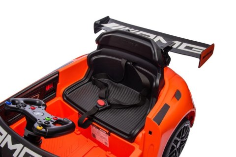 Auto Na Akumulator Mercedes AMG GT3 Pomarańczowy LEAN CARS Auto Na Akumulator Mercedes AMG GT3 Pomarańczowy LEAN CARS