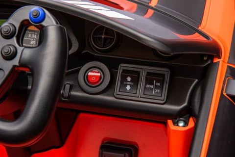 Auto Na Akumulator Mercedes AMG GT3 Pomarańczowy LEAN CARS Auto Na Akumulator Mercedes AMG GT3 Pomarańczowy LEAN CARS