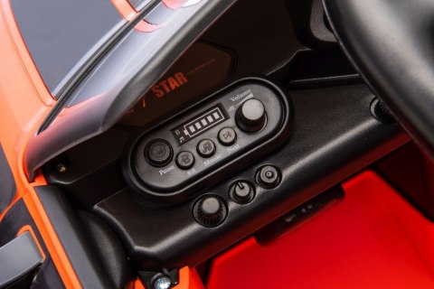 Auto Na Akumulator Mercedes AMG GT3 Pomarańczowy LEAN CARS Auto Na Akumulator Mercedes AMG GT3 Pomarańczowy LEAN CARS