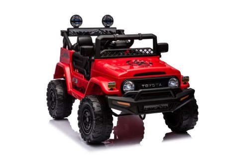 Auto Na Akumulator Toyota FJ Czerwone 4x4 LEAN CARS Auto Na Akumulator Toyota FJ Czerwone 4x4 LEAN CARS