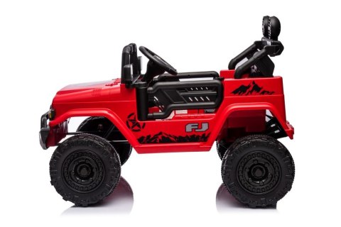 Auto Na Akumulator Toyota FJ Czerwone 4x4 LEAN CARS Auto Na Akumulator Toyota FJ Czerwone 4x4 LEAN CARS