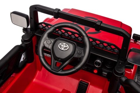 Auto Na Akumulator Toyota FJ Czerwone 4x4 LEAN CARS Auto Na Akumulator Toyota FJ Czerwone 4x4 LEAN CARS