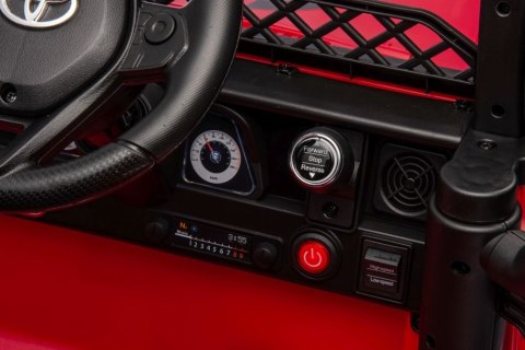 Auto Na Akumulator Toyota FJ Czerwone 4x4 LEAN CARS Auto Na Akumulator Toyota FJ Czerwone 4x4 LEAN CARS