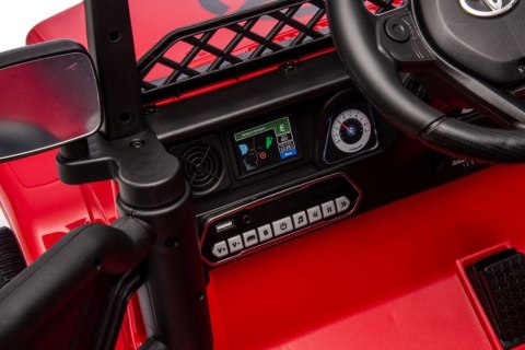 Auto Na Akumulator Toyota FJ Czerwone 4x4 LEAN CARS Auto Na Akumulator Toyota FJ Czerwone 4x4 LEAN CARS