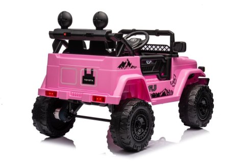 Auto Na Akumulator Toyota FJ Różowe 4x4 LEAN CARS Auto Na Akumulator Toyota FJ Różowe 4x4 LEAN CARS