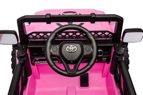 Auto Na Akumulator Toyota FJ Różowe 4x4 LEAN CARS Auto Na Akumulator Toyota FJ Różowe 4x4 LEAN CARS