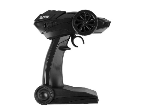 Auto RC Wysokie Koła 1:18 Plastikowe Czarne Złote LEAN Toys Auto RC Wysokie Koła 1:18 Plastikowe Czarne Złote LEAN Toys