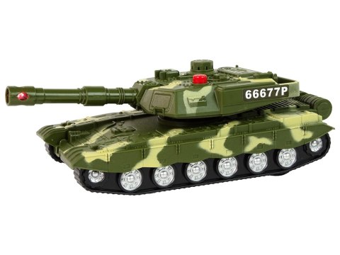 Czołg Militarny Napęd Frykcyjny Dźwięk Światła LEAN Toys Czołg Militarny Napęd Frykcyjny Dźwięk Światła LEAN Toys