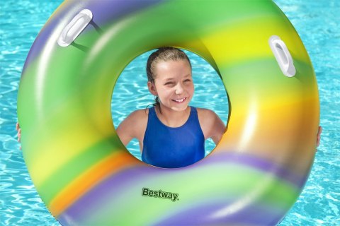 Dmuchane Koło 119 cm Tęcza Bestway 36352 Bestway Dmuchane Koło 119 cm Tęcza Bestway 36352 Bestway