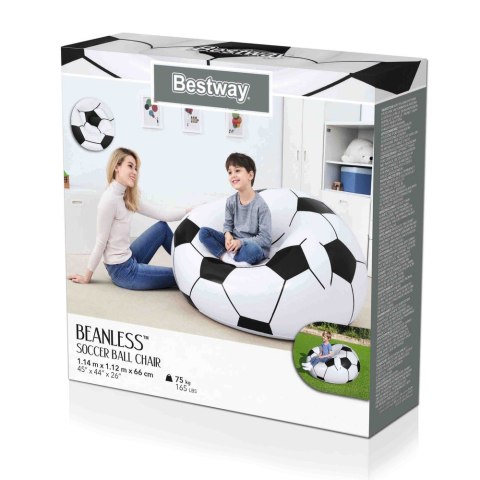 Dmuchany Fotel Piłka 114 x 112 x 66 cm Bestway 75010 Bestway Dmuchany Fotel Piłka 114 x 112 x 66 cm Bestway 75010 Bestway