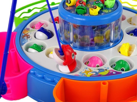 Gra Zręcznościowa Łowienie Rybek Kolorowa LEAN Toys Gra Zręcznościowa Łowienie Rybek Kolorowa LEAN Toys