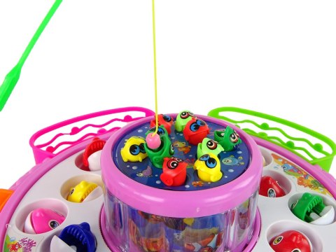 Gra Zręcznościowa Łowienie Rybek Różowa LEAN Toys Gra Zręcznościowa Łowienie Rybek Różowa LEAN Toys